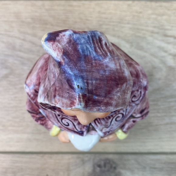 Antique Majolica Monk Tabacco Jar Humidor - Picture 4 of 13